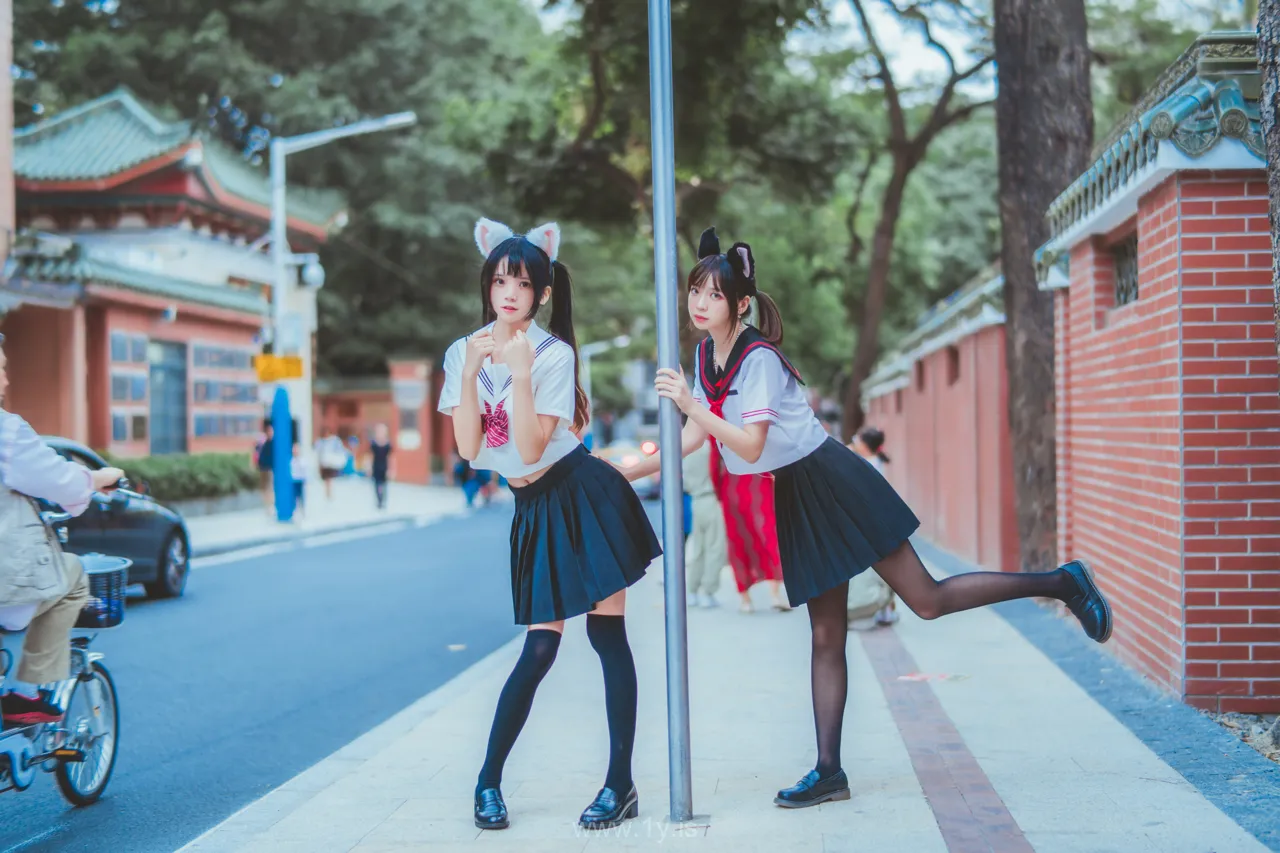 桜桃喵 NO.3 &疯猫ss JK百合2